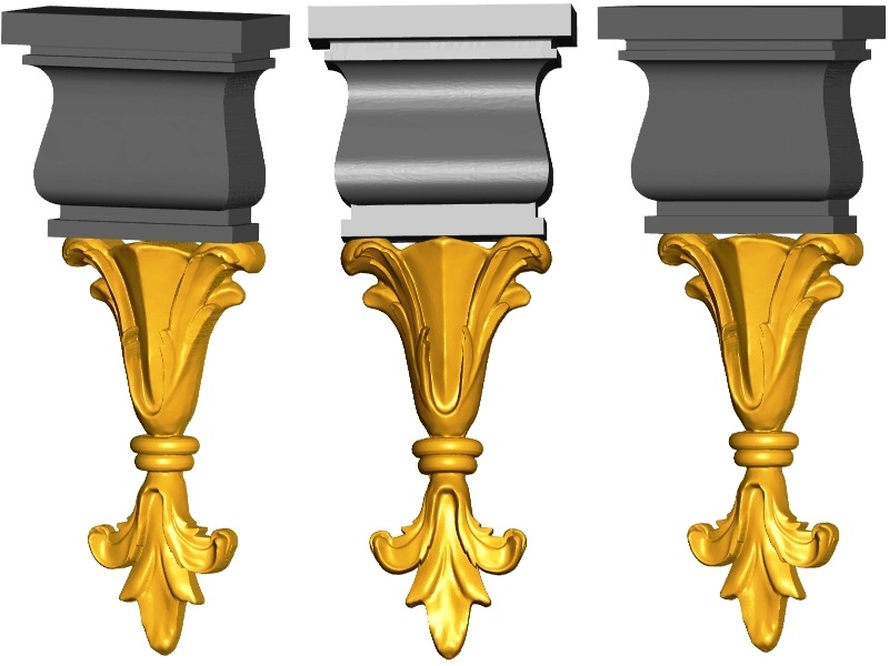 Bracket 05 stl | Brackets, corbals, pilasters, capitals 3d models in stl-format