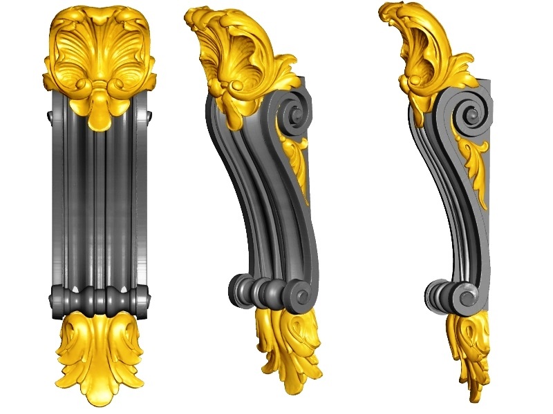 Corbal 01 stl | Brackets, corbals, pilasters, capitals 3d models in stl format